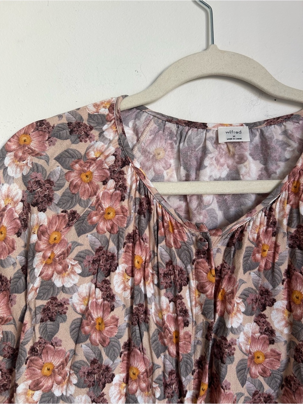 🌸 Wilfred Sensibility Floral Blouse | Aritzia Romantic Boho 🌸 - Picture 2 of 4